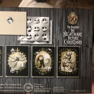 NBC- Nightmare before Christmas- Note/greeting/thank you cards